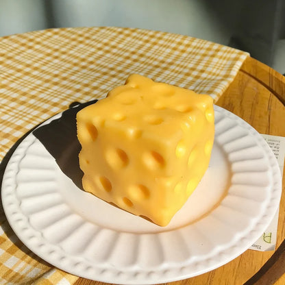 Queijo Sensorial Anti-Stress (Brinquedo Para Amassar)