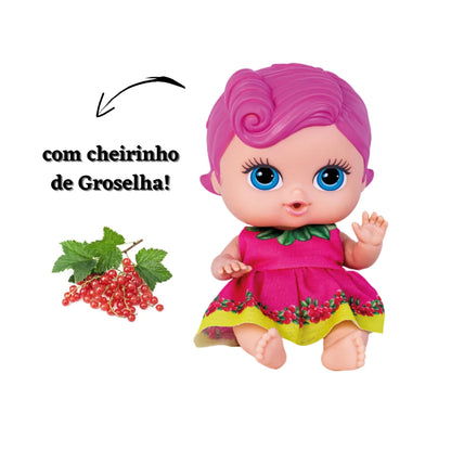 Bonecas Coleção Frutinhas Cotiplás (Com cheirinho de frutas)