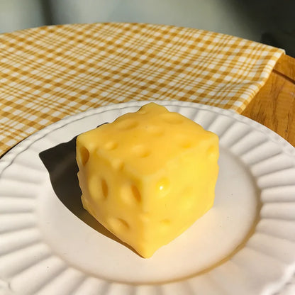 Queijo Sensorial Anti-Stress (Brinquedo Para Amassar)