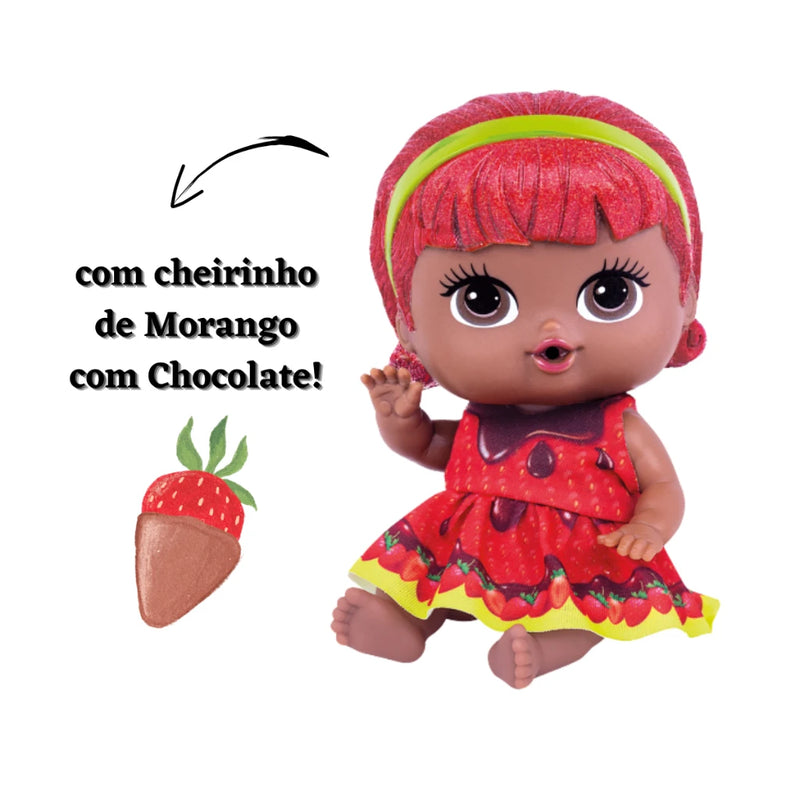Bonecas Coleção Frutinhas Cotiplás (Com cheirinho de frutas)