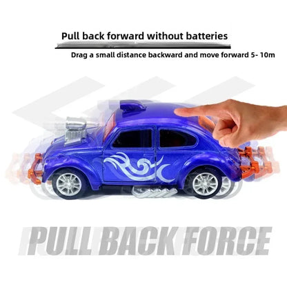 Fusca Turbinado - Miniatura de Metal com Fricção