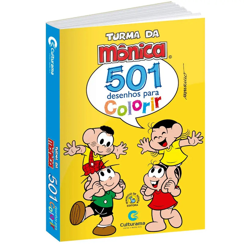 501 Desenhos Para Colorir - Turma da Mônica