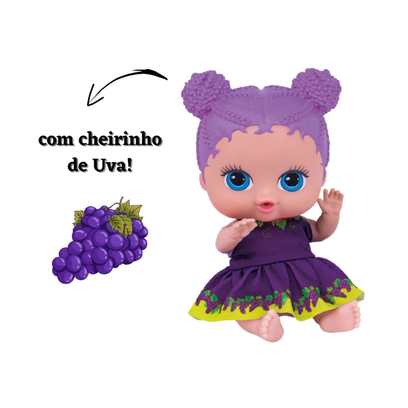 Bonecas Coleção Frutinhas Cotiplás (Com cheirinho de frutas)