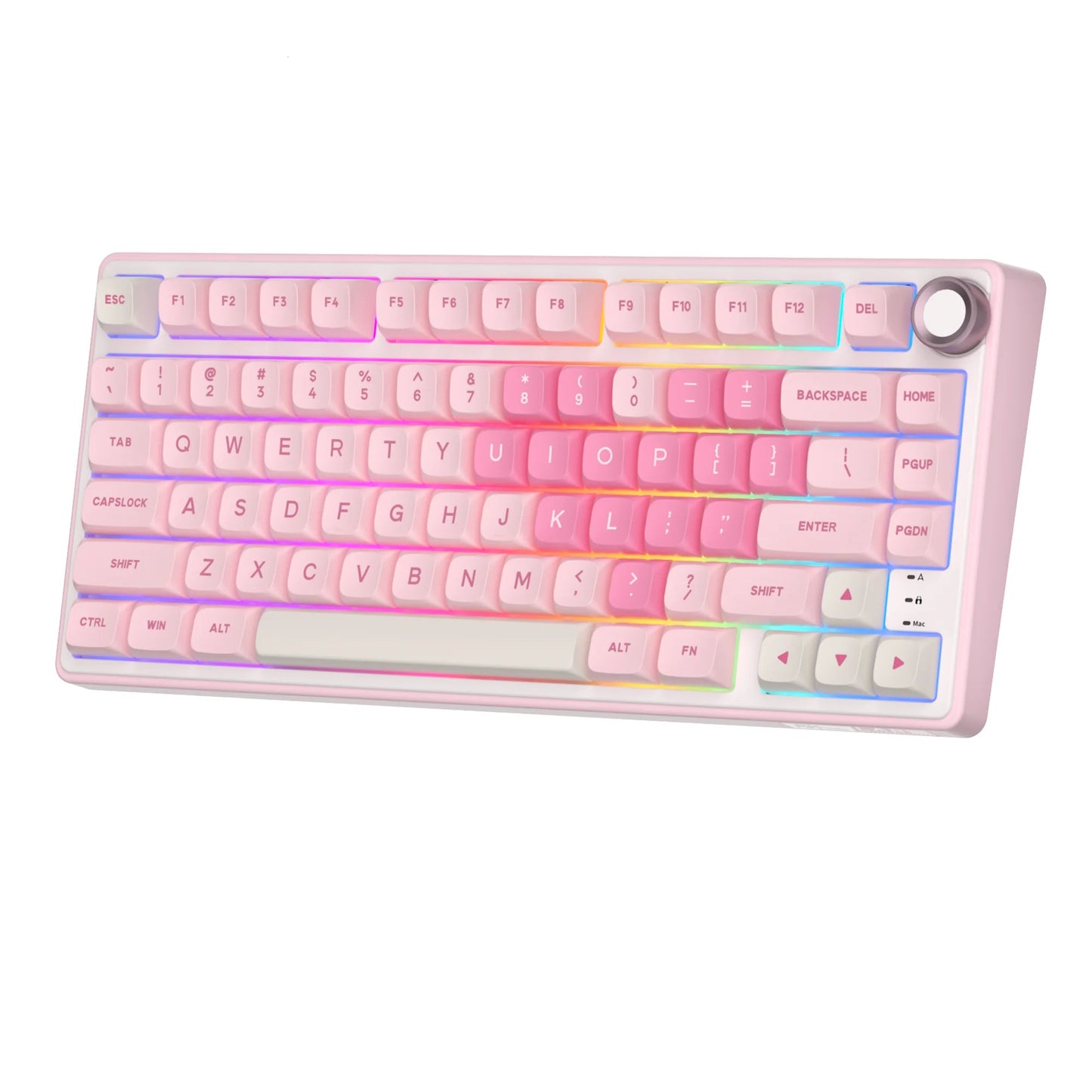 Teclado Gamer - RK R75 Rosa