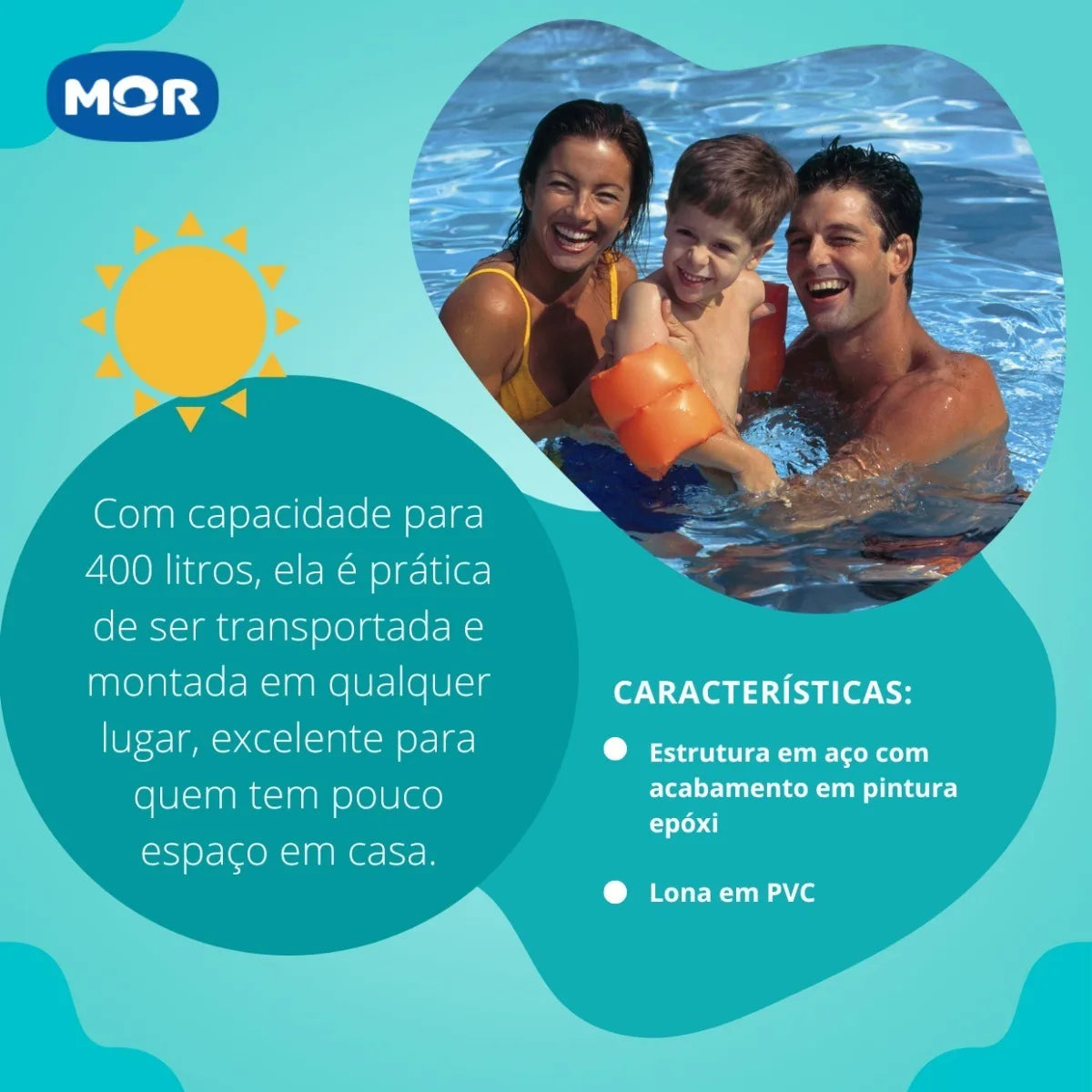 Piscina Infantil – 400 Litros