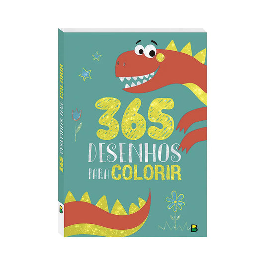 Livro 365 Desenhos Para Colorir