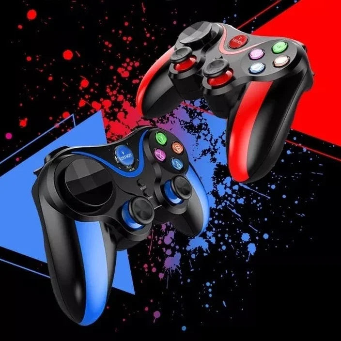 Controle Joystick Bluetooth Universal para celular (com suporte)