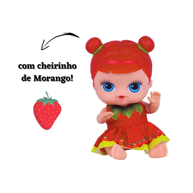 Bonecas Coleção Frutinhas Cotiplás (Com cheirinho de frutas)