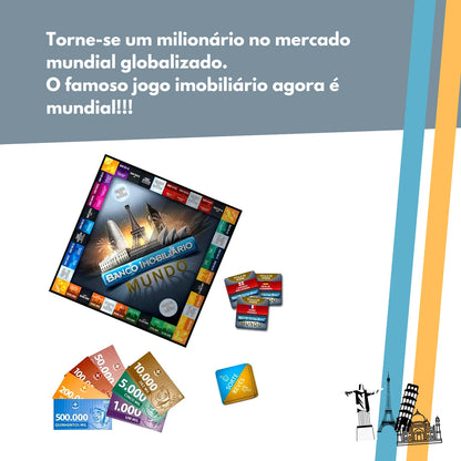 Jogo Banco Imobiliário Mundo - Estrela