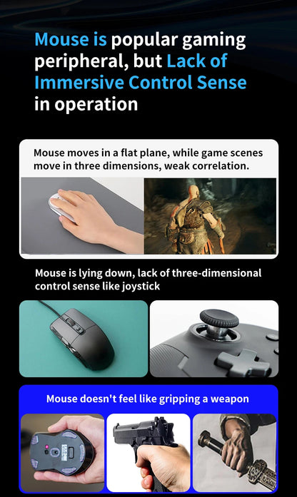 Mouse Gamer FPS -  Estilo Arma