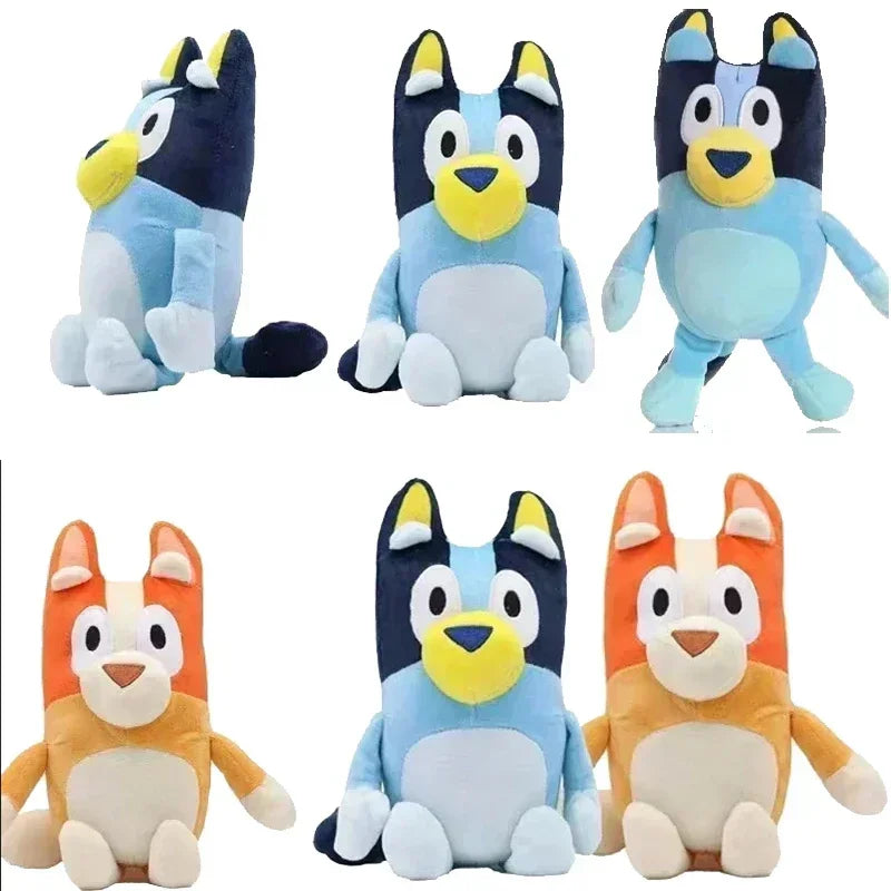 Bonecos Bluey & Bingo (Moose)