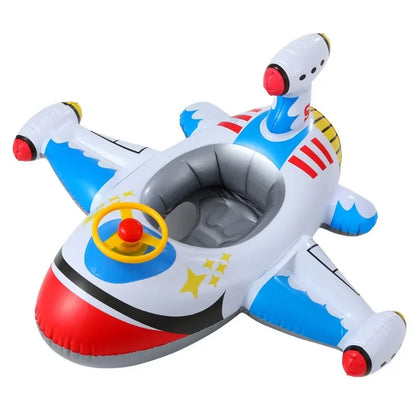 Bóia Inflável Infantil - Avião com Volante