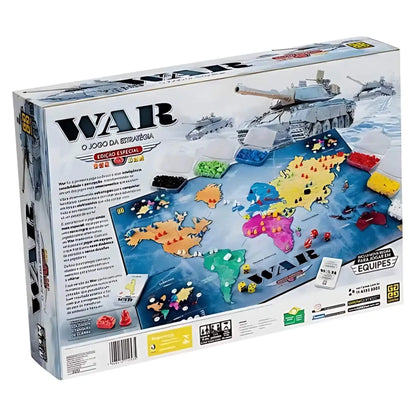 Jogo de Tabuleiro War Original - Edição Especial Luxo - Grow