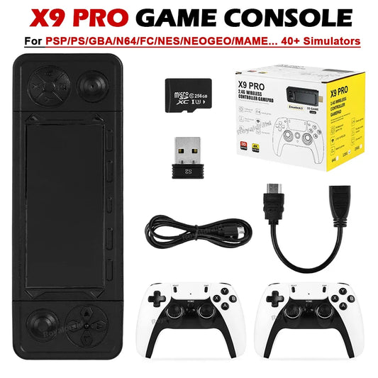 Gamestick X9 PRO - Emuladores de  PS1/PSP/NDS/N64/SNES/MEGADRIVE e muito mais..