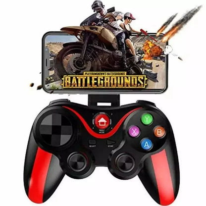 Controle Joystick Bluetooth Universal para celular (com suporte)
