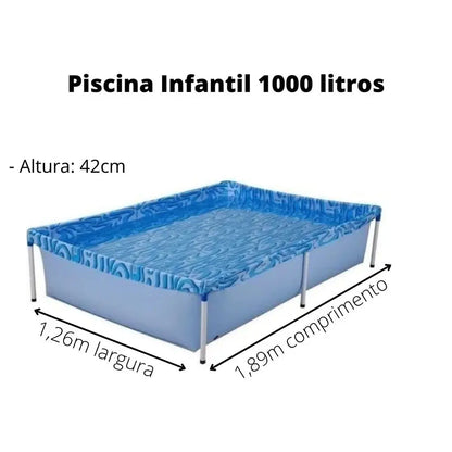 Piscina Infantil - 1.000 Litros