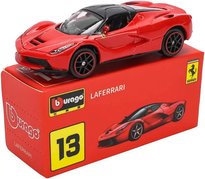 Modelo Mini colecionável da série Bburago-Ferrari