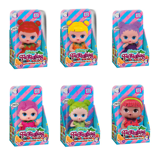 Bonecas Coleção Frutinhas Cotiplás (Com cheirinho de frutas)