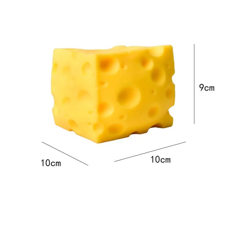 Queijo Sensorial Anti-Stress (Brinquedo Para Amassar)