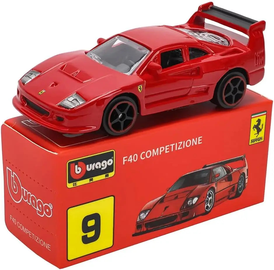 Modelo Mini colecionável da série Bburago-Ferrari