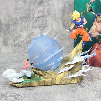 Cenário Goku vs Kid Buu – Genki Dama com LED