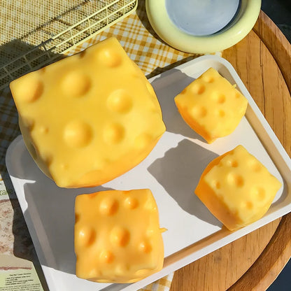 Queijo Sensorial Anti-Stress (Brinquedo Para Amassar)