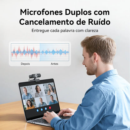 Webcam EMEET C60E 4K Autofoco