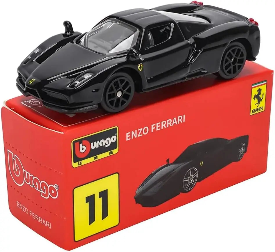 Modelo Mini colecionável da série Bburago-Ferrari