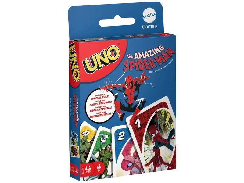 MATTEL - Jogo de cartas UNO Marvel Spider-Man