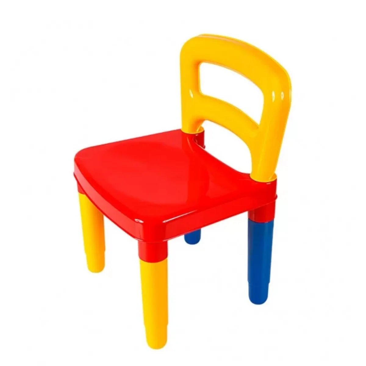 Conjunto Mesinha Didática Infantil com 2 Cadeiras + Adesivos