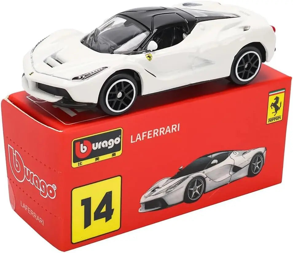 Modelo Mini colecionável da série Bburago-Ferrari