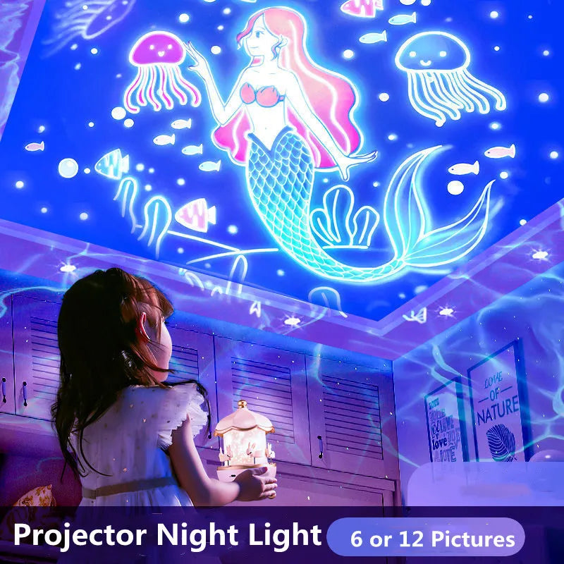 Projetor Infantil Night Light