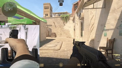 Mouse Gamer FPS -  Estilo Arma