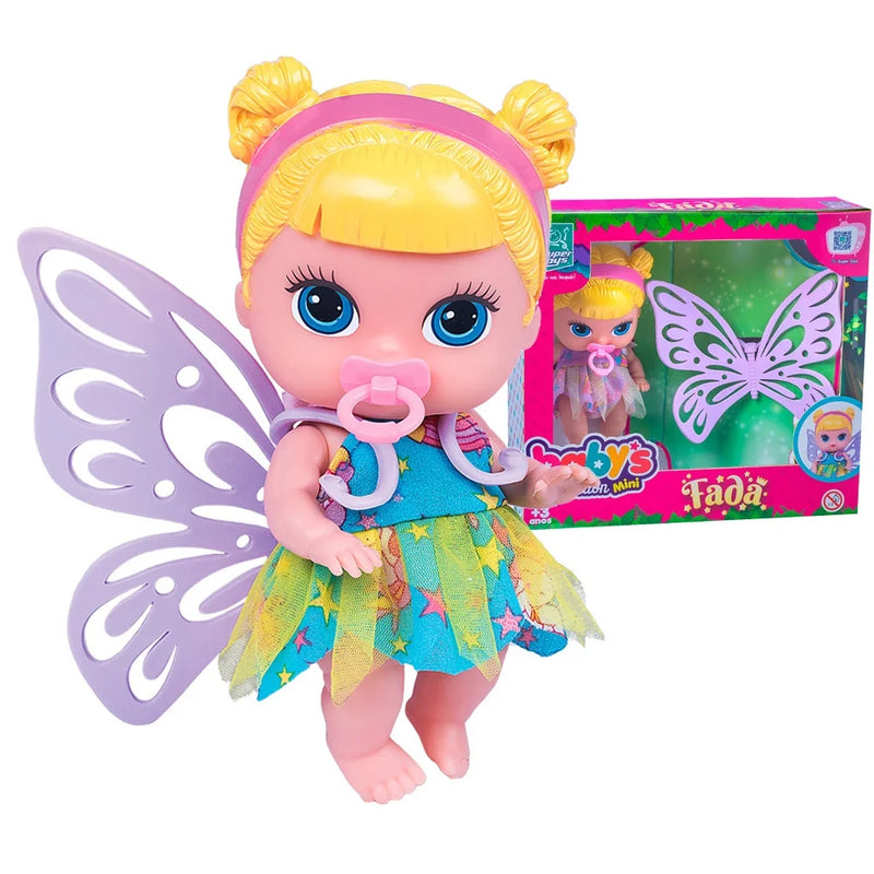 Boneca Mini Fadinha Baby's Collection - Super Toys