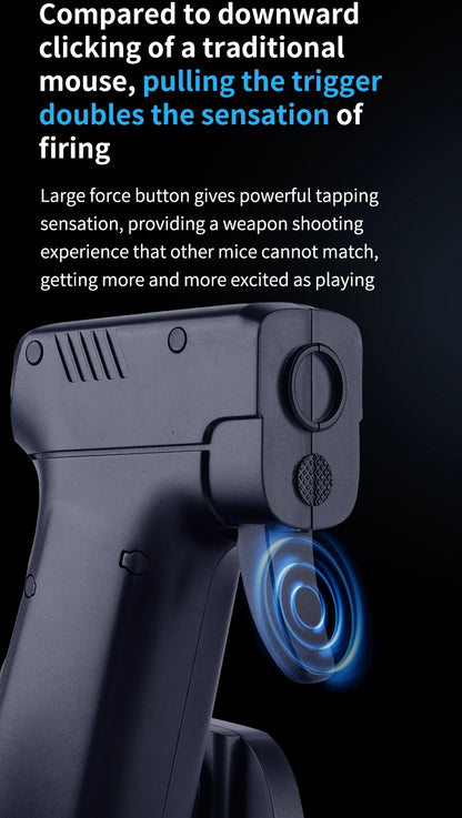 Mouse Gamer FPS -  Estilo Arma