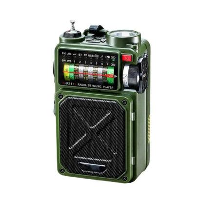 Rádio Solar Multifuncional Bluetooth R11 (Tempórario)