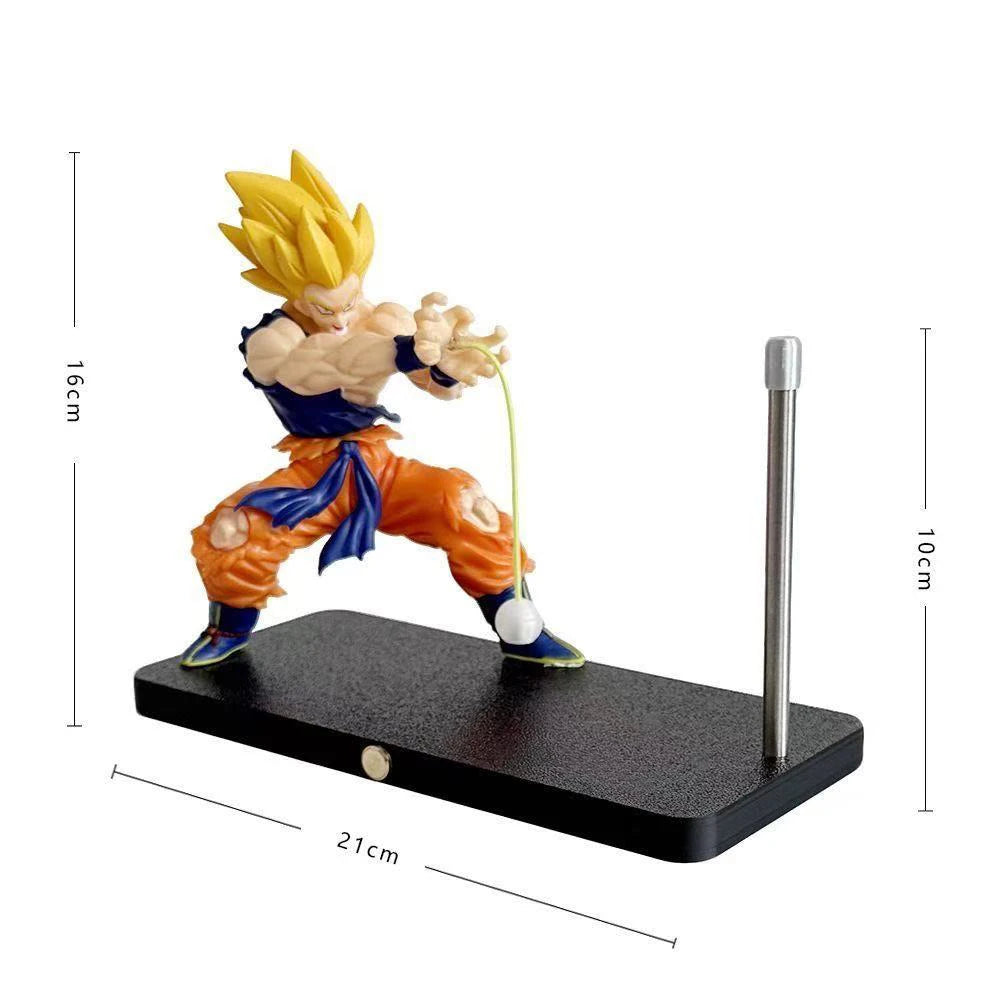 Luminária - Goku Kamehameha com Efeito Magnético