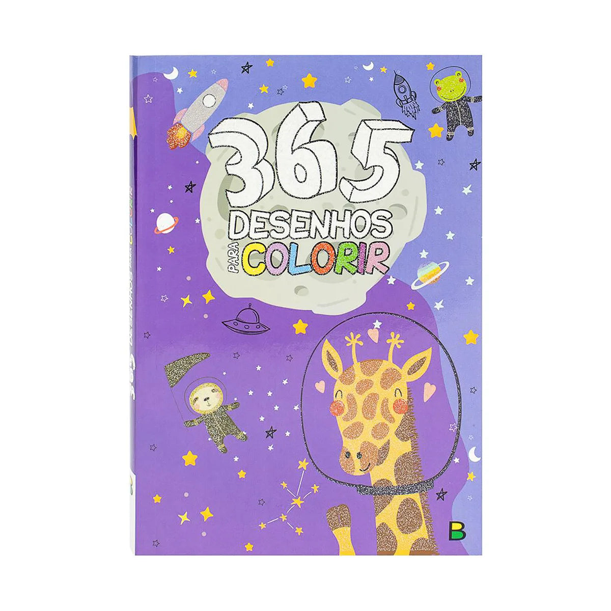 365 Desenhos Para Colorir - Capa Roxa - Todolivro