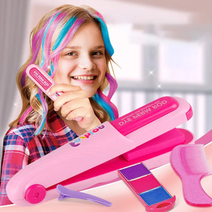 Kit Salão de Beleza Mechas Coloridas Infantil