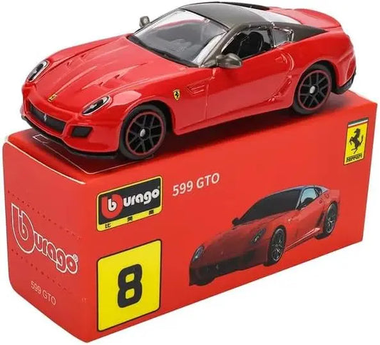 Modelo Mini colecionável da série Bburago-Ferrari
