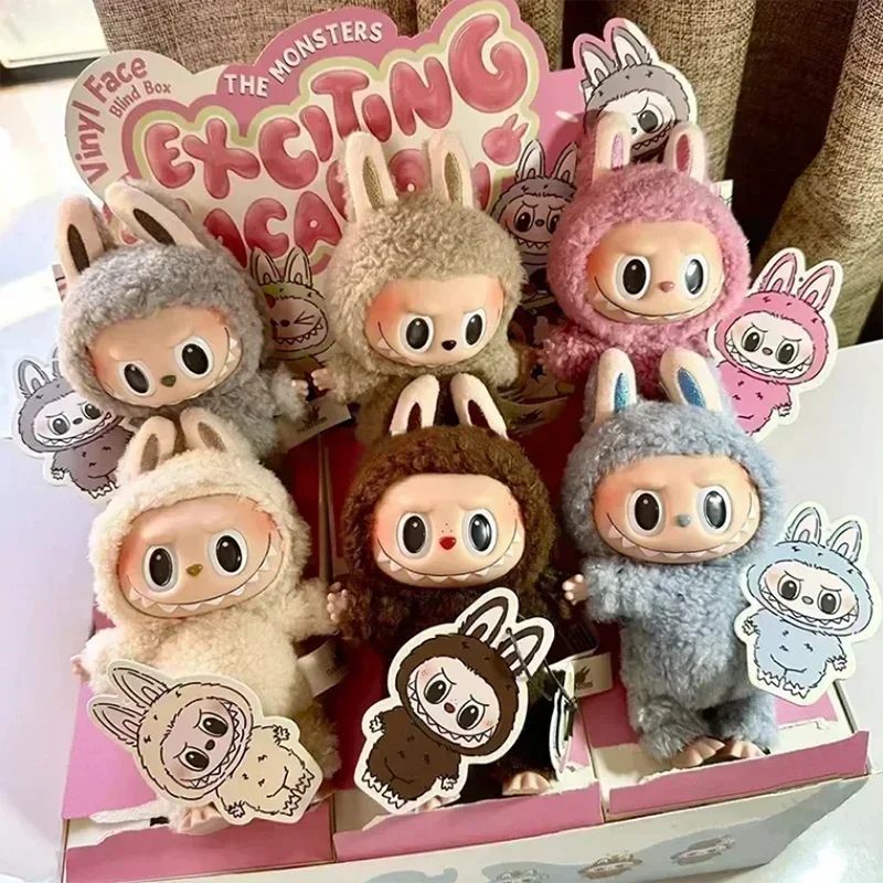 Pelúcia Labubu Monster Chaveiro Pop Mart – Modelo Aleatório!