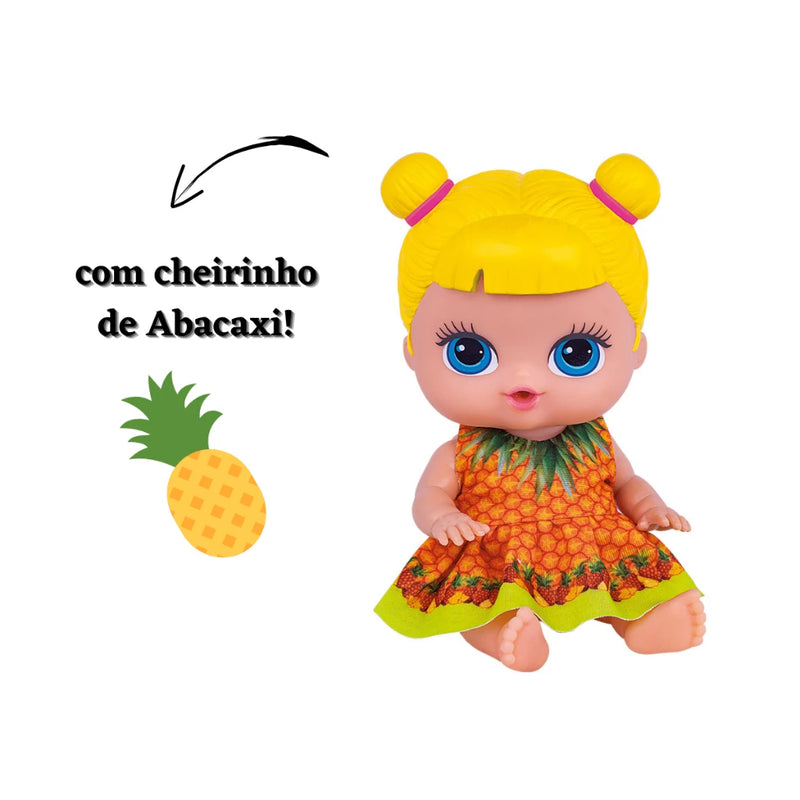 Bonecas Coleção Frutinhas Cotiplás (Com cheirinho de frutas)