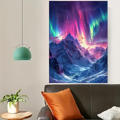 Quebra-Cabeça Premium Aurora Boreal