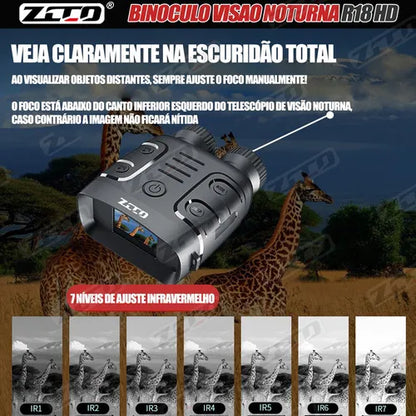 Binóculo Científico de Visão Noturna