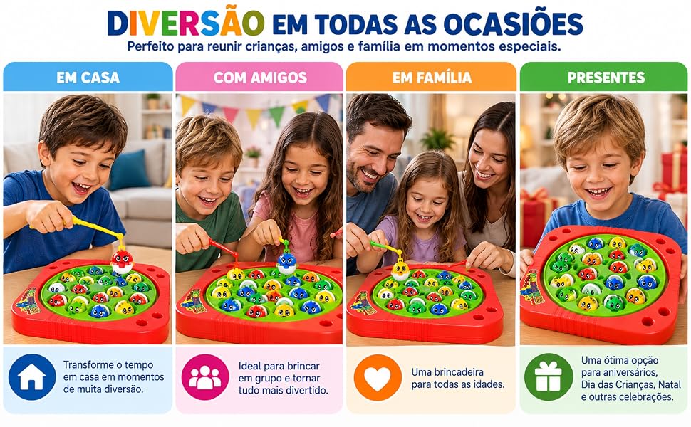 Jogo Pescaria Maluca Pega-Peixe