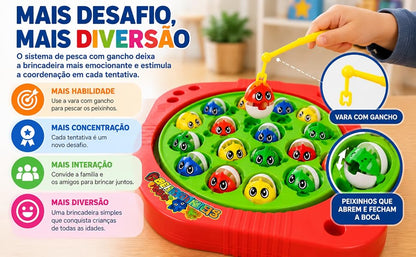 Jogo Pescaria Maluca Pega-Peixe