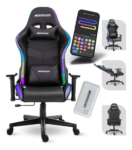 Cadeira Gamer LED e WI-FI