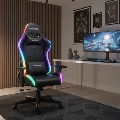 Cadeira Gamer LED e WI-FI