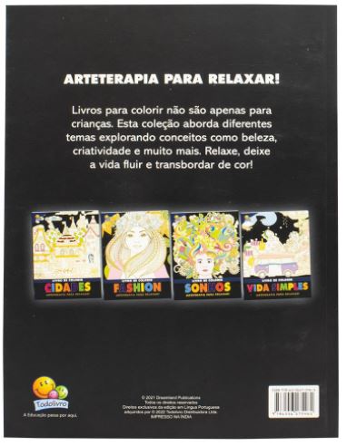 Livro de Colorir para Adultos (Capa Dura)