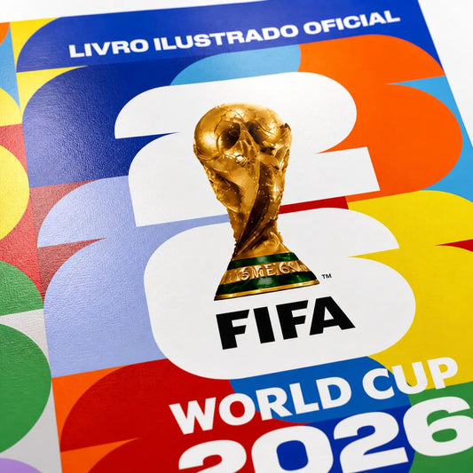 Kit Álbum Oficial Copa do Mundo 2026 + 70 Figurinhas